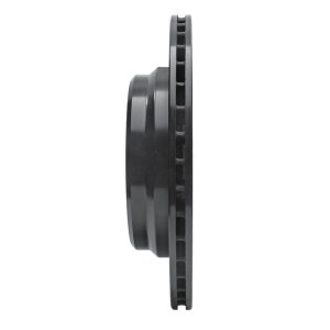 BMW 540I Brake Rotor (1) - Rear Right - R1 Concepts - Drilled & Slotted - Black - `96-`03